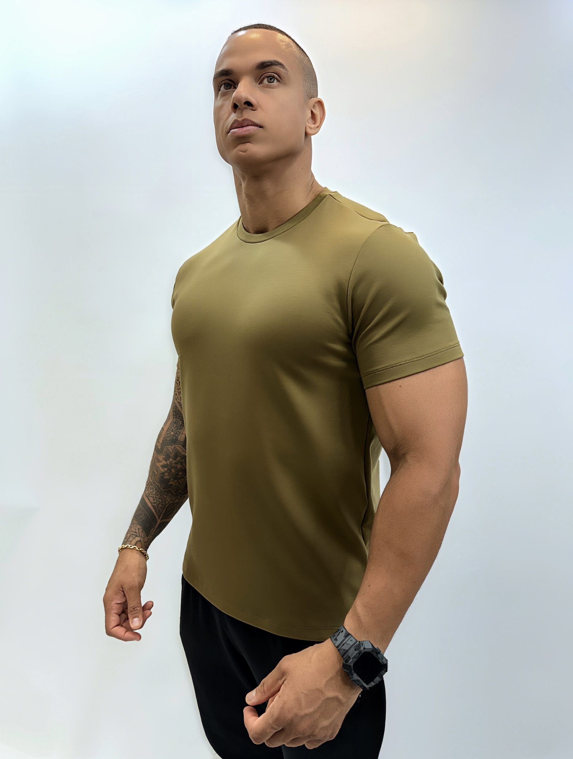 Camiseta Masculina UltraTech Liocel Juta Verde